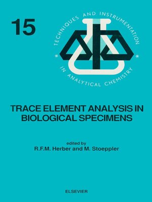 cover image of Trace Element Analysis in Biological Specimens